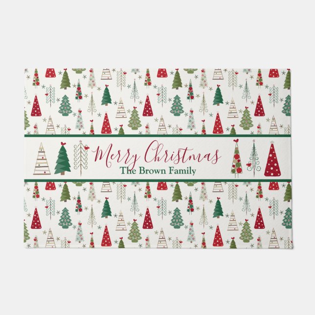 Christmas Tree Doormat (Front)