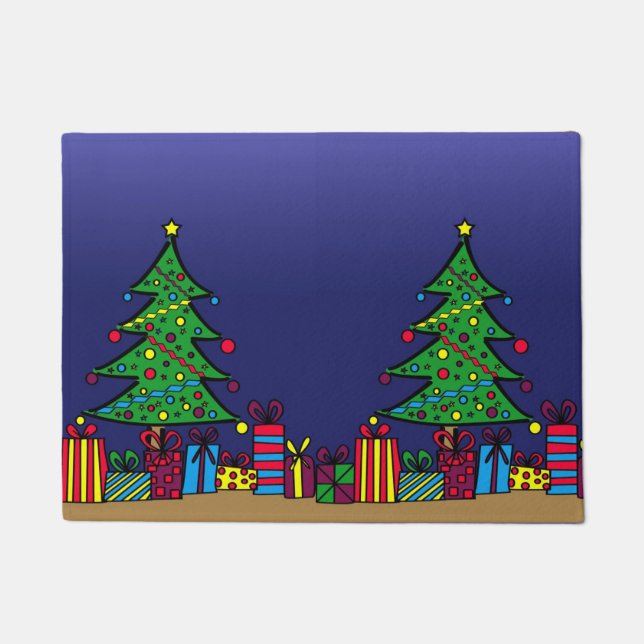 Christmas tree doormat (Front)