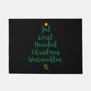 christmas tree doormat