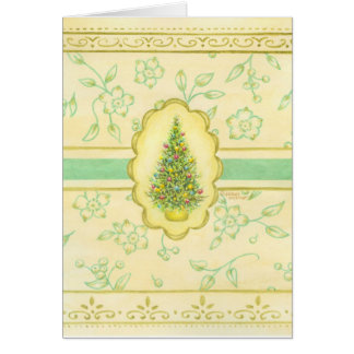 Christmas Tree Enchanting Greeting Card