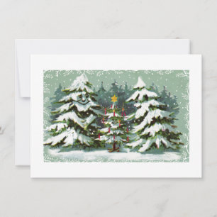 Christmas Tree Family Invitation