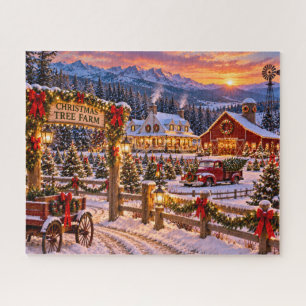 Christmas Tree Farm Jigsaw Puzzle