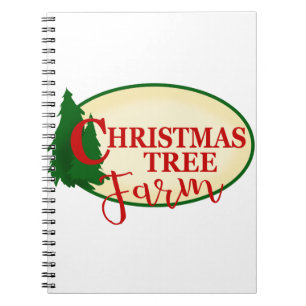 Christmas Tree Farm Notebook