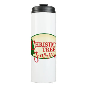 Christmas Tree Farm Thermal Tumbler