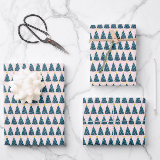 Christmas Tree Farm Wrapping Paper Sheet