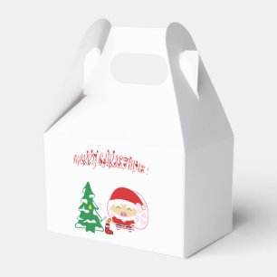 Christmas tree favor box