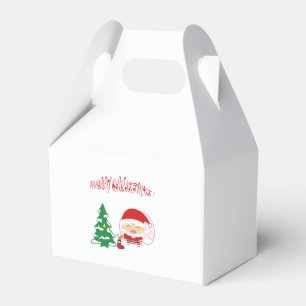 Christmas tree favor box