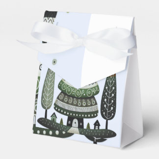 Christmas tree favor box