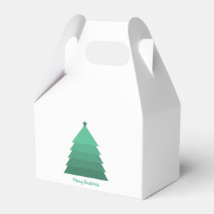 Christmas Tree Favour Box