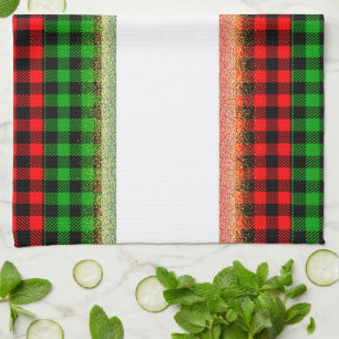 Christmas Tree Festive Holiday Ugly Xmas Sweater Kitchen Towel