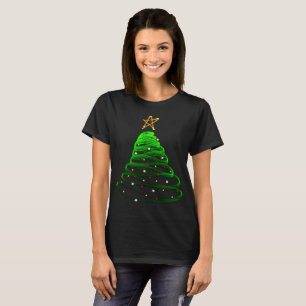 Christmas tree festive merry Xmas holly jolly T-Shirt