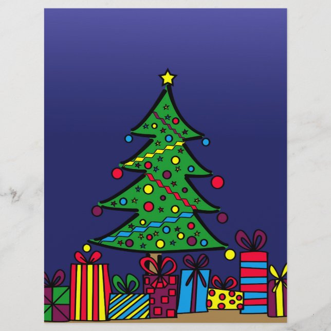 Christmas tree flyer (Front)