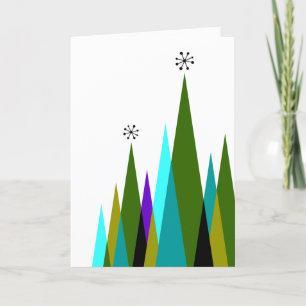 Christmas Tree Forest - Minimalist Holiday Card
