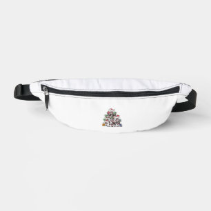 Christmas Tree French Bulldogs Frenchie French Bul Fanny Pack