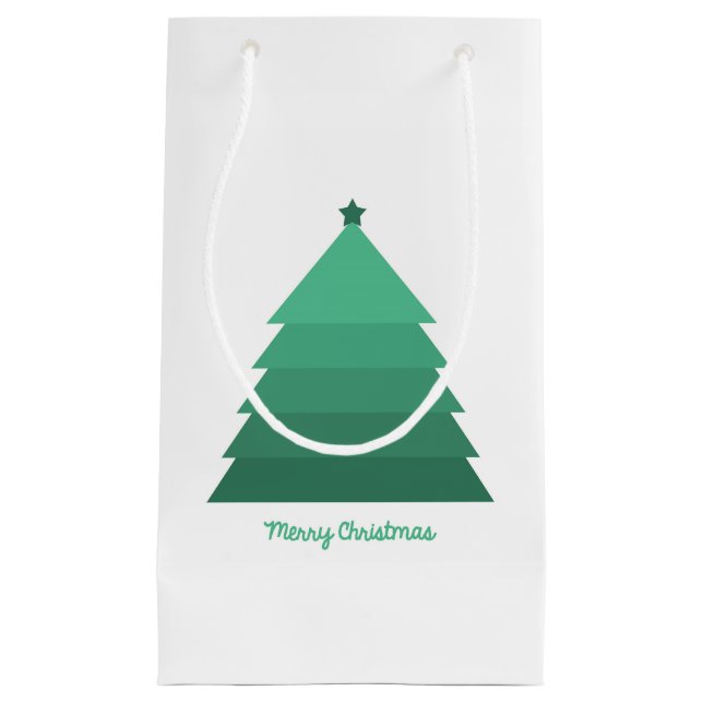 Christmas Tree Gift Bag (Front)