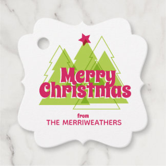Christmas Tree Gift Tag