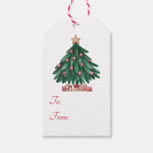 Christmas Tree Gift Tags