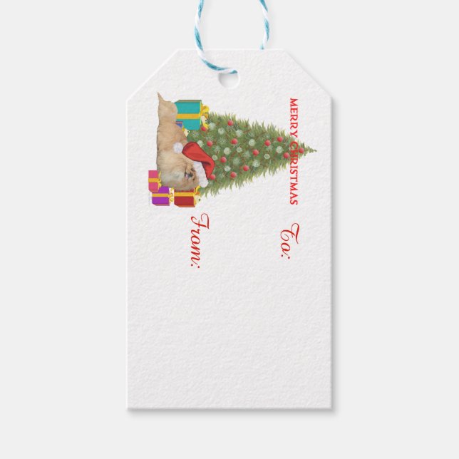 Christmas Tree Gift Tags (Front)