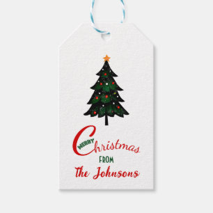 Christmas Tree Gift Tags