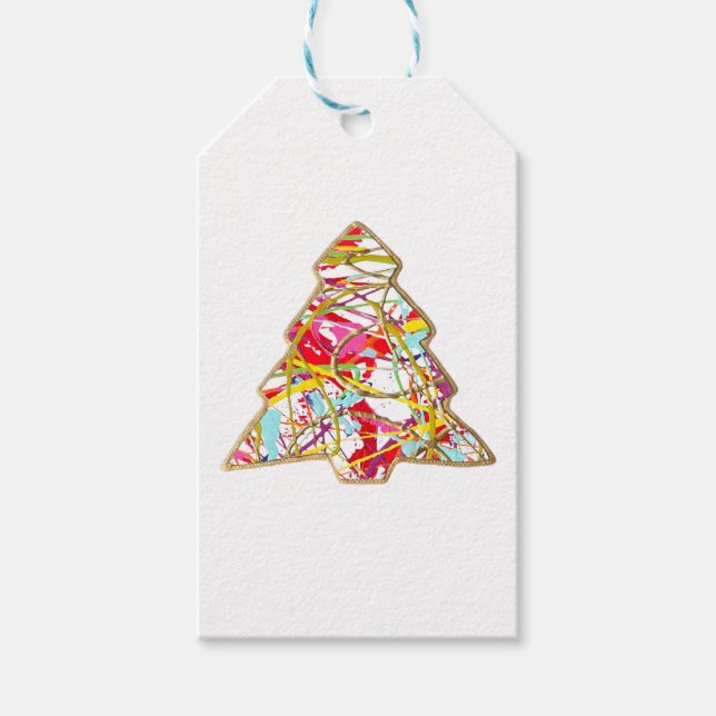 Christmas Tree Gift Tags (Front)