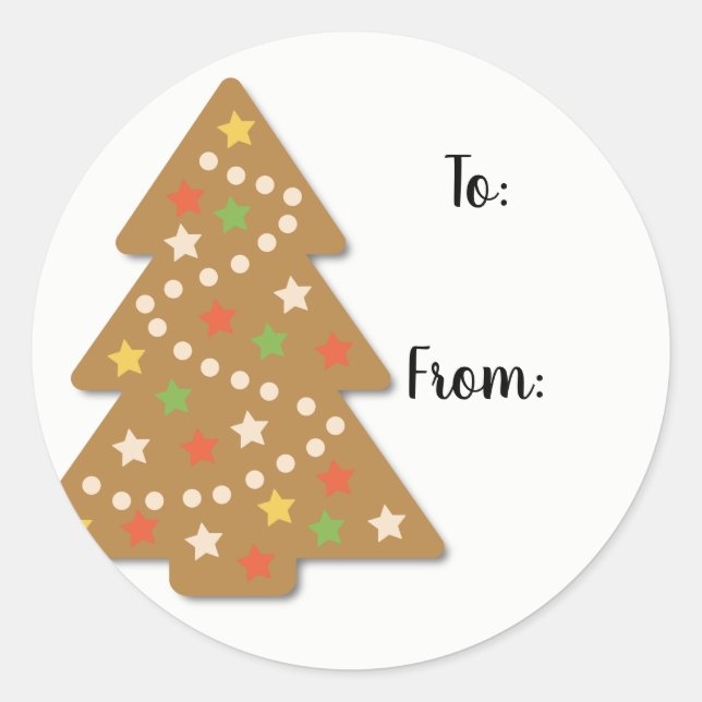 Christmas Tree Gift Tags (Front)