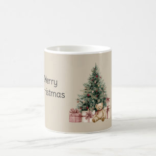 Christmas Tree Gifts Teddy Bear Coffee Mug