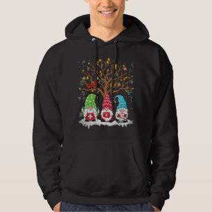 Christmas Tree Gnomes Nurse Christmas Gnome Lover Hoodie