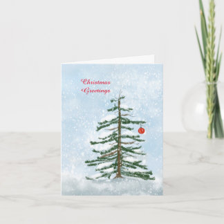 Christmas Tree Greeting Card