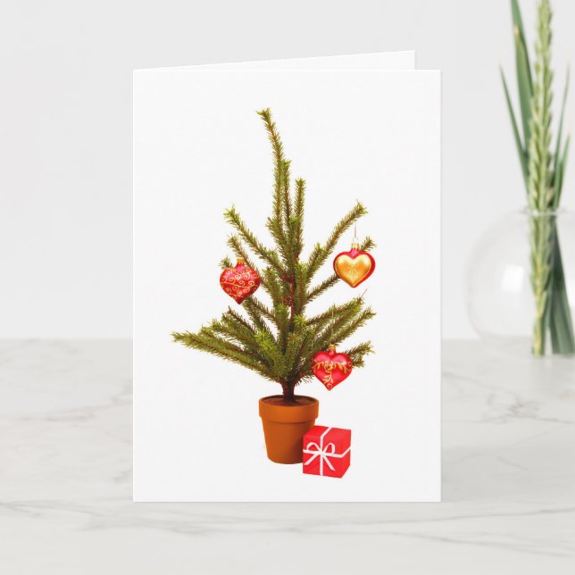 Christmas Tree Holiday Card (Front)