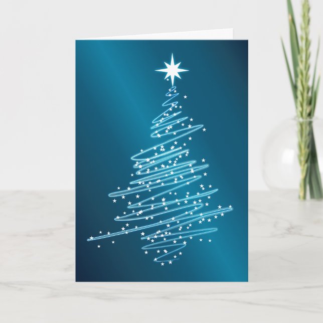 Christmas Tree Holiday Card (Front)