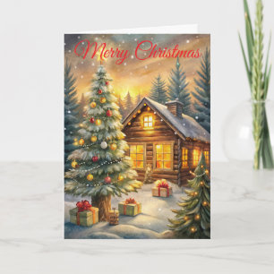 Christmas Tree Holiday Card