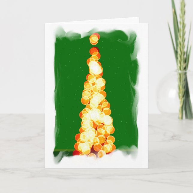 Christmas Tree Holiday Card (Front)