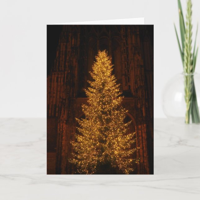Christmas Tree Holiday Card (Front)