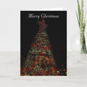 christmas tree holiday card