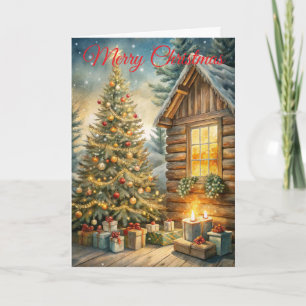 Christmas Tree Holiday Card