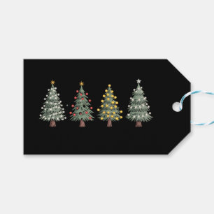 Christmas Tree Holiday Gift Winter Tags