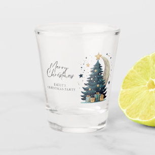 Christmas Tree Holiday Party Shot Glass