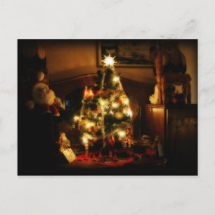 Christmas Tree Holiday Postcard