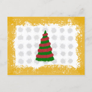 Christmas Tree Holiday Postcard