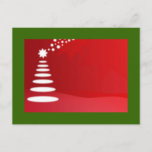 Christmas Tree Holiday Postcard