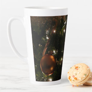 Christmas Tree III Holiday Scene Latte Mug