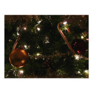 Christmas Tree III Holiday Scene Photo Print