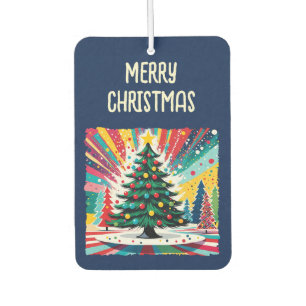 Christmas Tree in abstract art 39 - Fan Fun Air Freshener