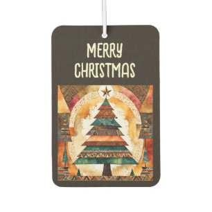 Christmas Tree in abstract art 44 - Fan Fun Air Freshener