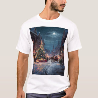 Christmas Tree in the Town Square T-Shirt