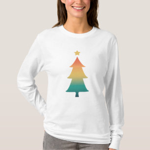 Christmas tree in twilight T-Shirt