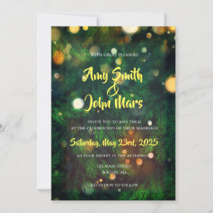 Christmas Tree Invitation