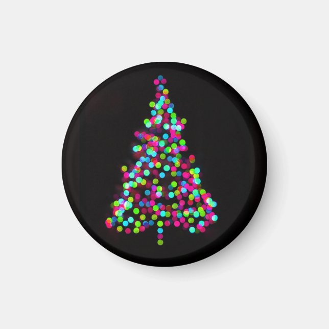 Christmas Tree Jewels Magnet (Front)