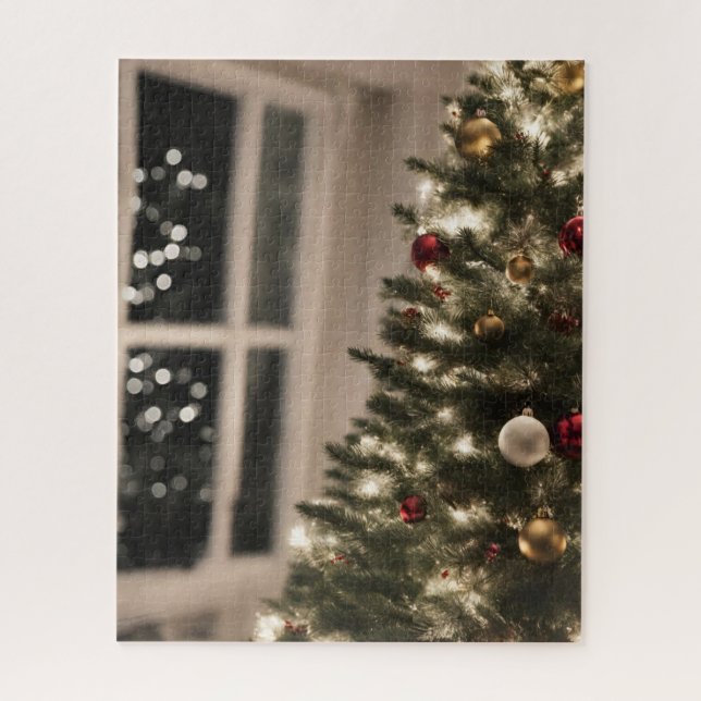 Christmas Tree Jigsaw Puzzle (Vertical)