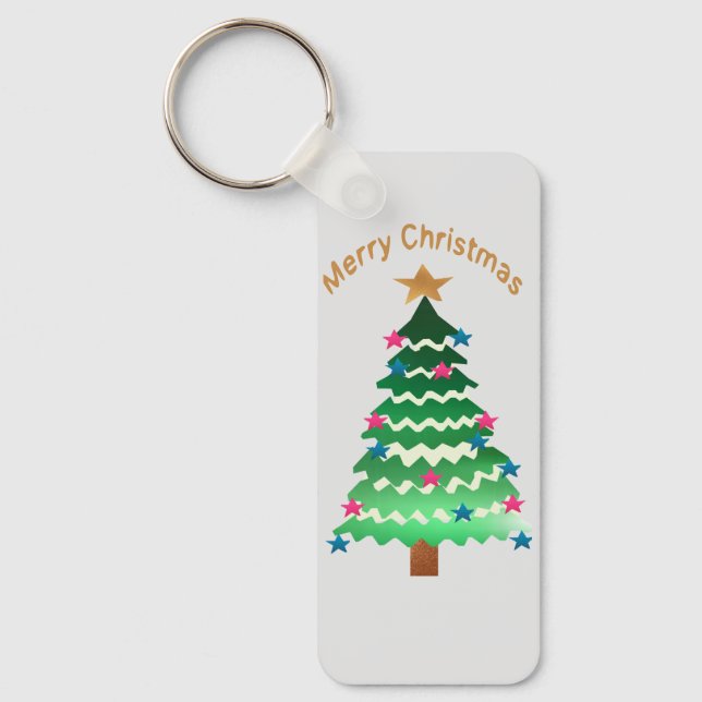 Christmas tree Key Ring: Keychain (Front)